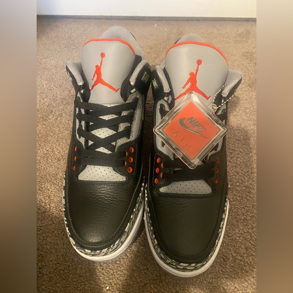 2018 Air Jordan 3 Retro OG BG ‘Black Cement’ 2018